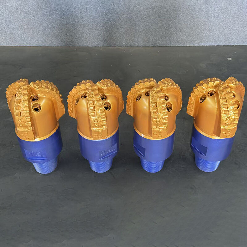 Forage de puits d'eau outils de coupe de pierre de roche 3 lames 8 1/2 pouces ((215.9 mm) Forage Bits matrice Corps Diamant Pdc Bit