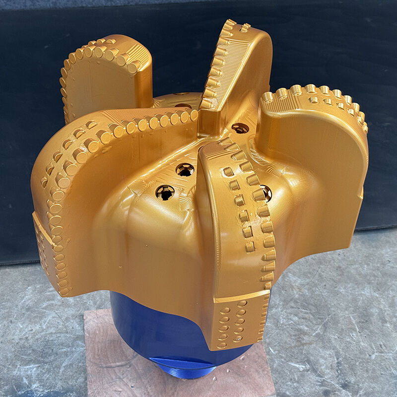 Petit puits d'eau 5 lames Coupeuses à double rangée Diamant Pdc Forage Bit Bits À vendre