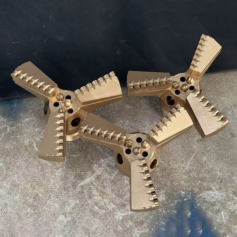 9 7/83 Blades PDC Diamond Bit PDC Drag Bit pour le forage de trous de forage