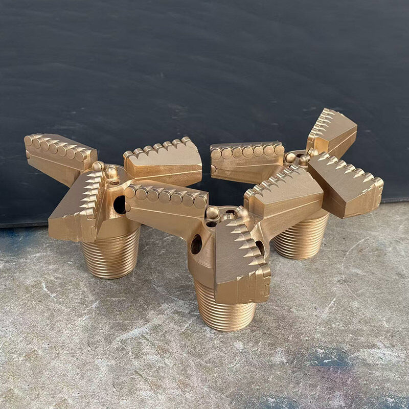 9 7/83 Blades PDC Diamond Bit PDC Drag Bit pour le forage de trous de forage
